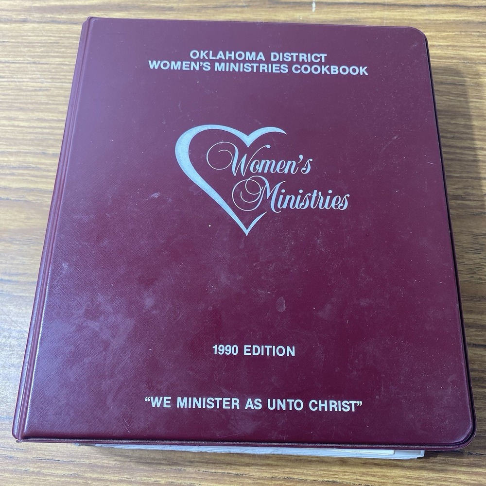 VTG Oklahoma District Women’s Ministry 1990s Regional Cookbook Local Comb